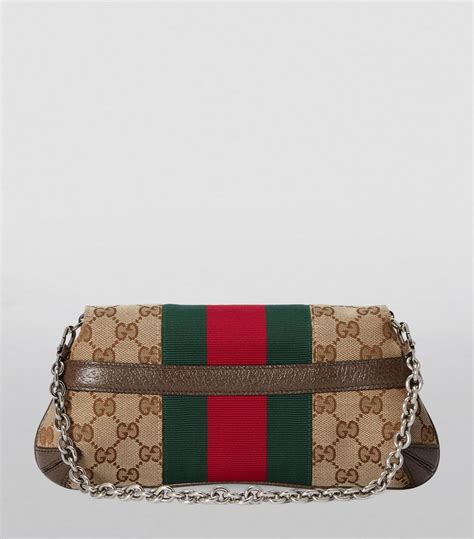 gucci horsebit baguette|gucci horsebit shoulder bag small.